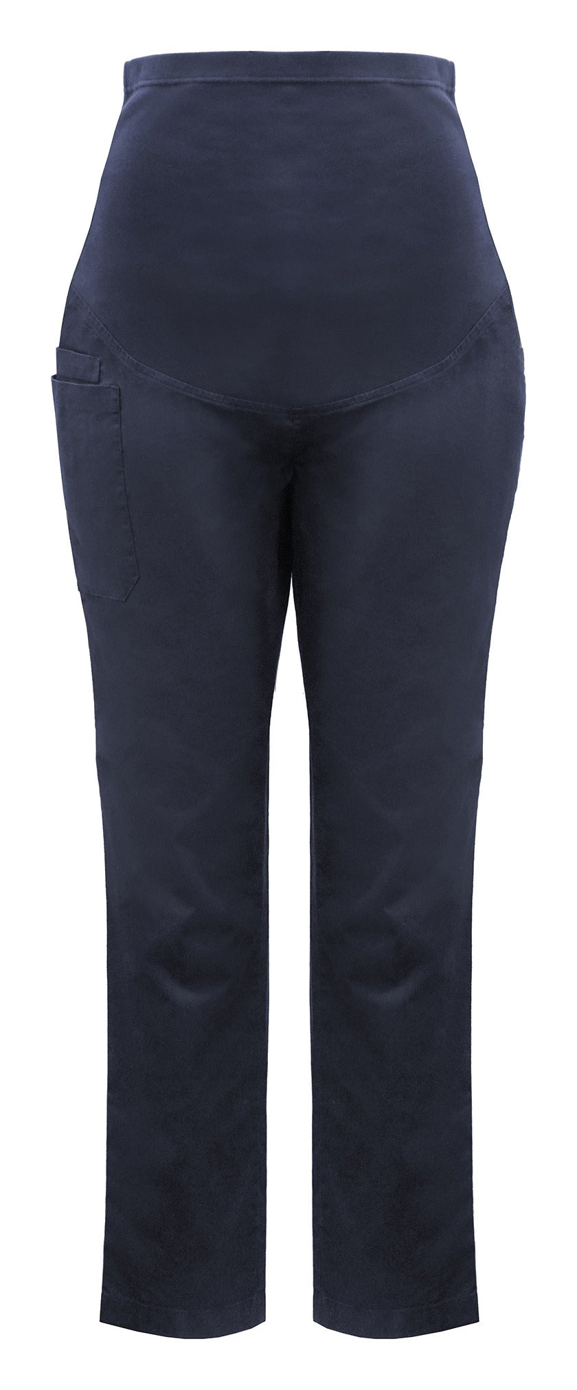 Rose Womens Maternity Scrub Pant in Midnight Navy
