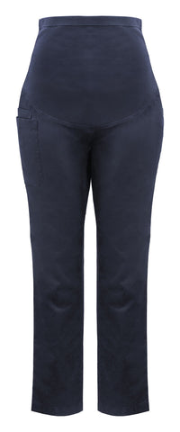 Rose Womens Maternity Scrub Pant in Midnight Navy