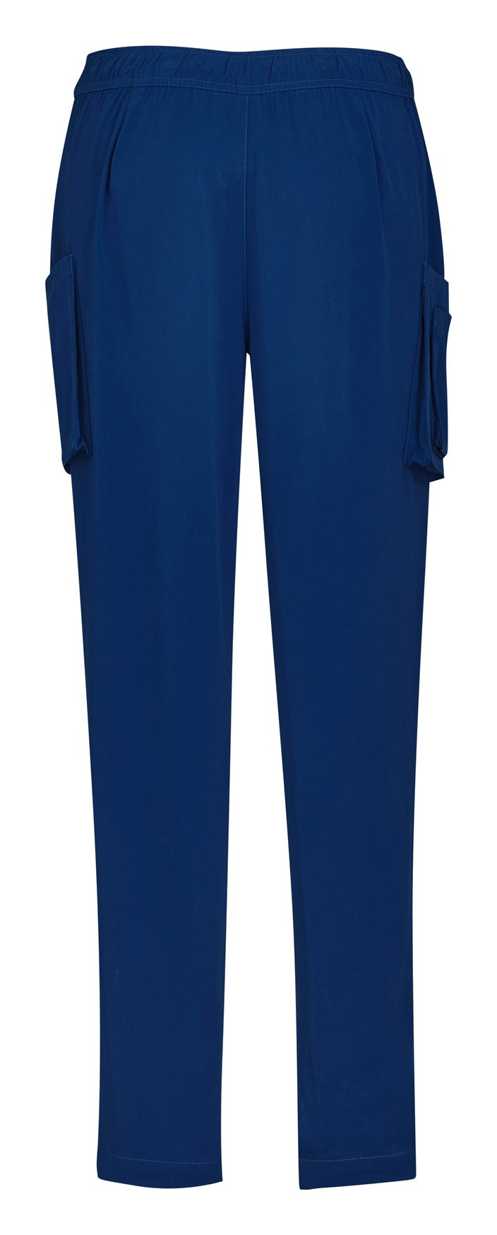 Avery Womens Slim Leg Scrub Pant Navy back view