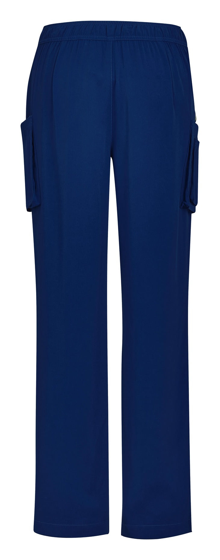 Avery Womens Straight Leg Scrub Pant Navy back view