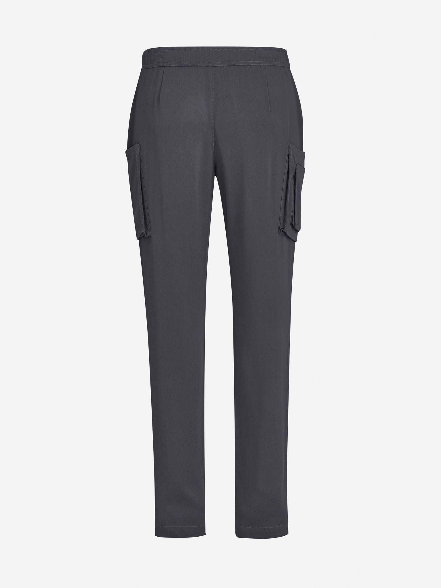 Avery Mens Straight Leg Scrub Pant Charcoal back view