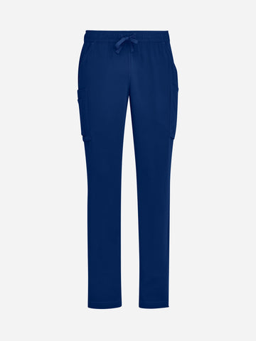 Avery Mens Straight Leg Scrub Pant Navy front view