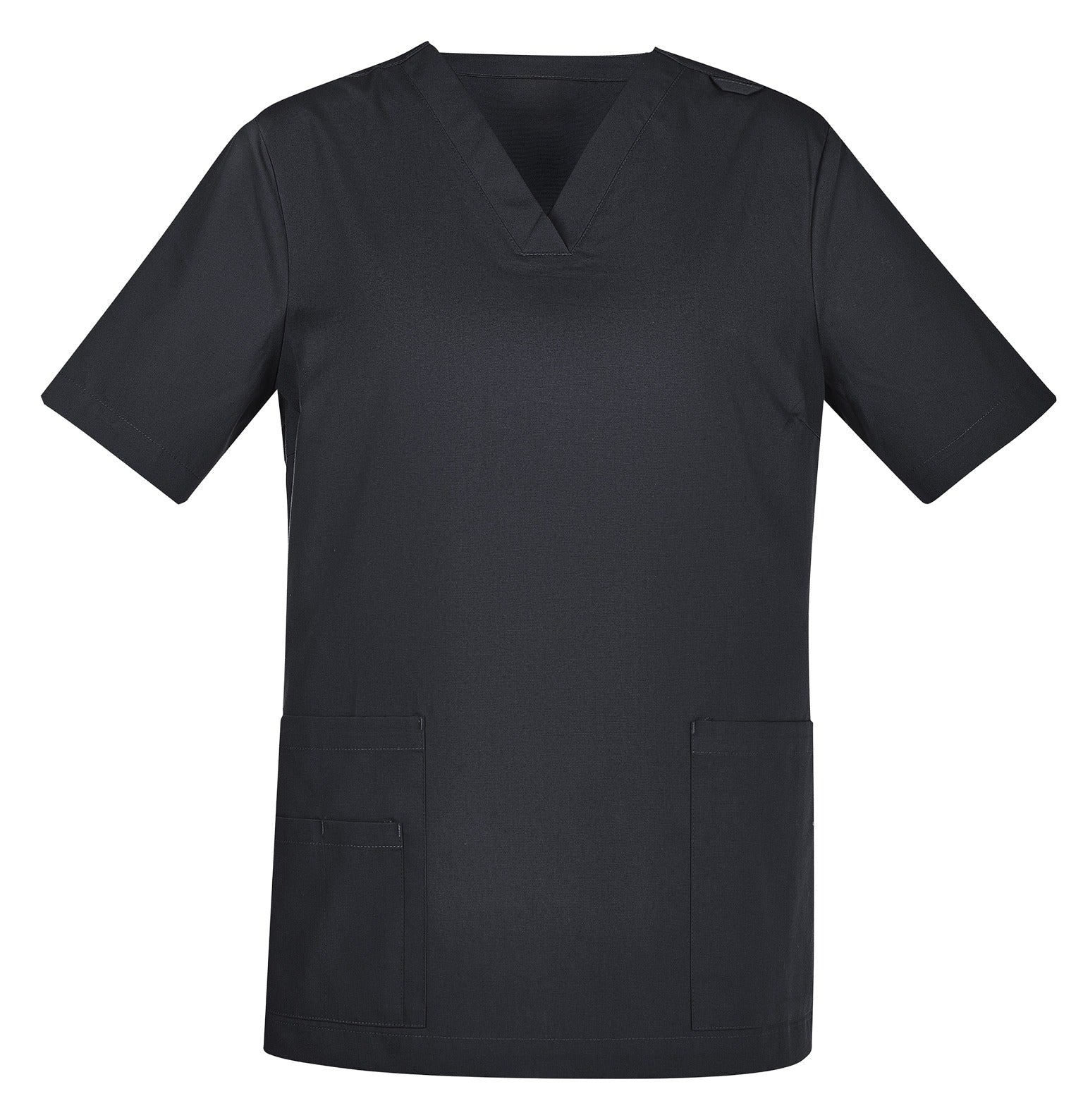 Tokyo Womens Scrub Top in Charcoal