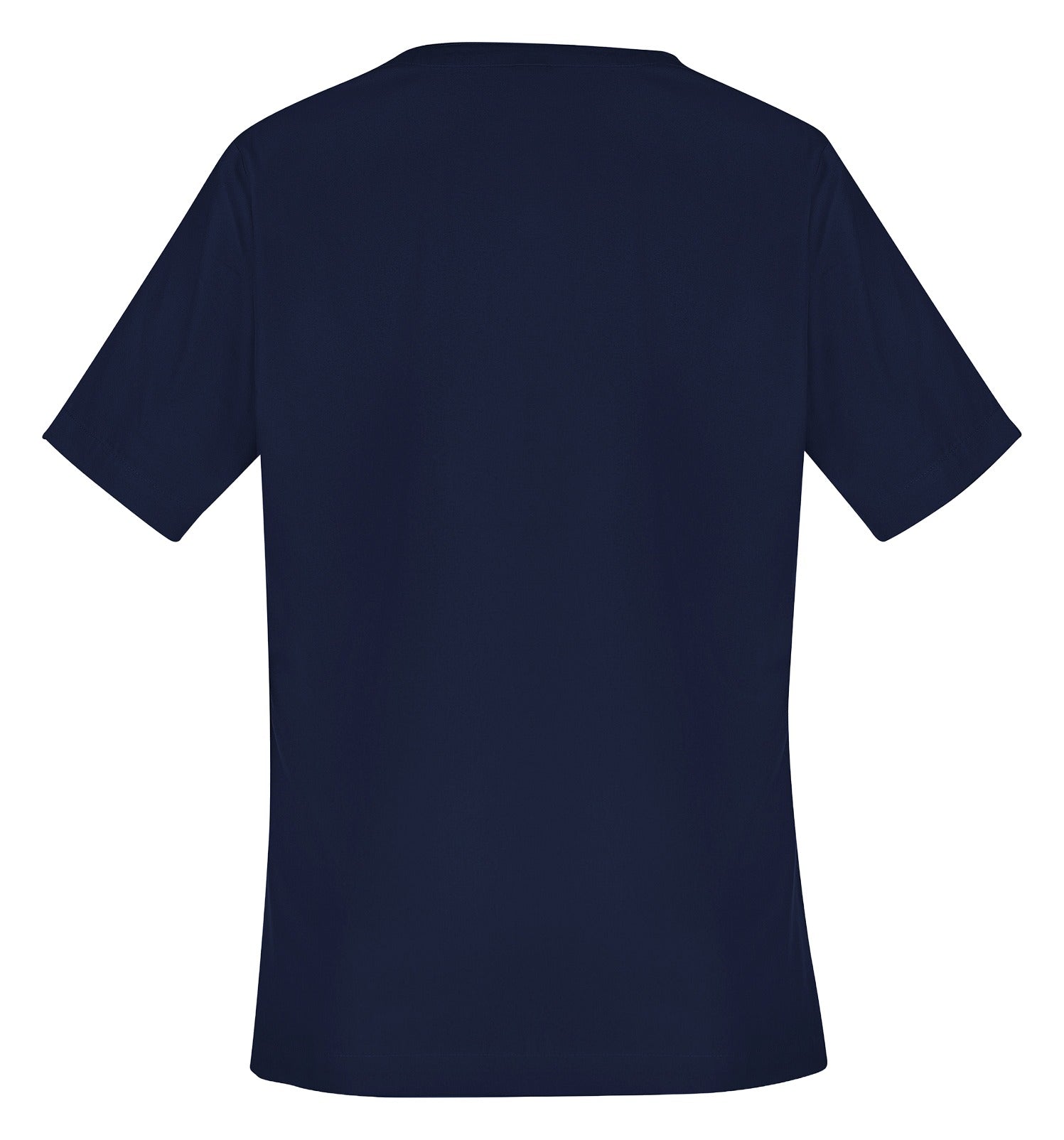 Tokyo Womens Scrub Top Midnight Navy back view