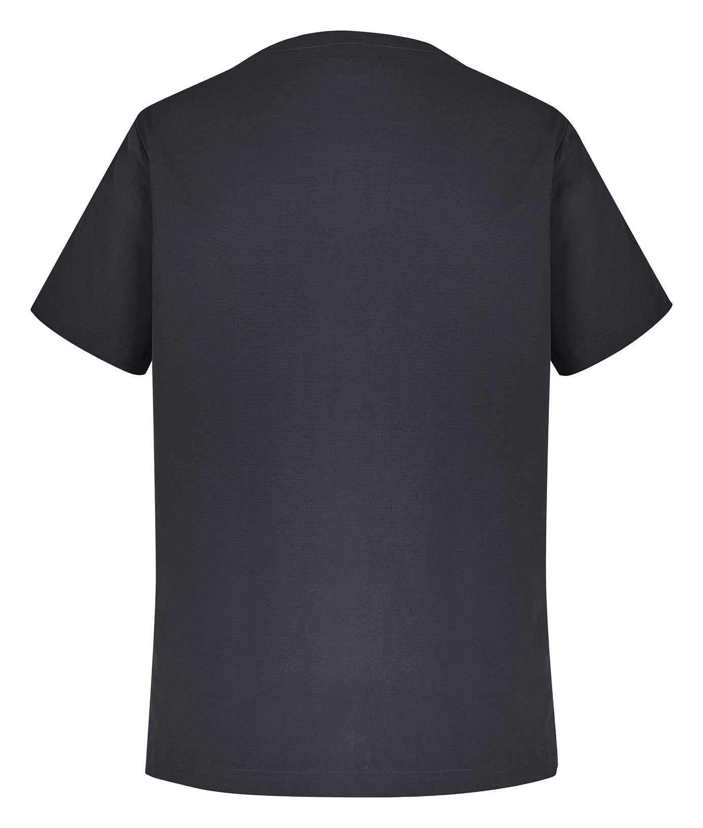 Tokyo Mens Scrub Top Charcoal back view