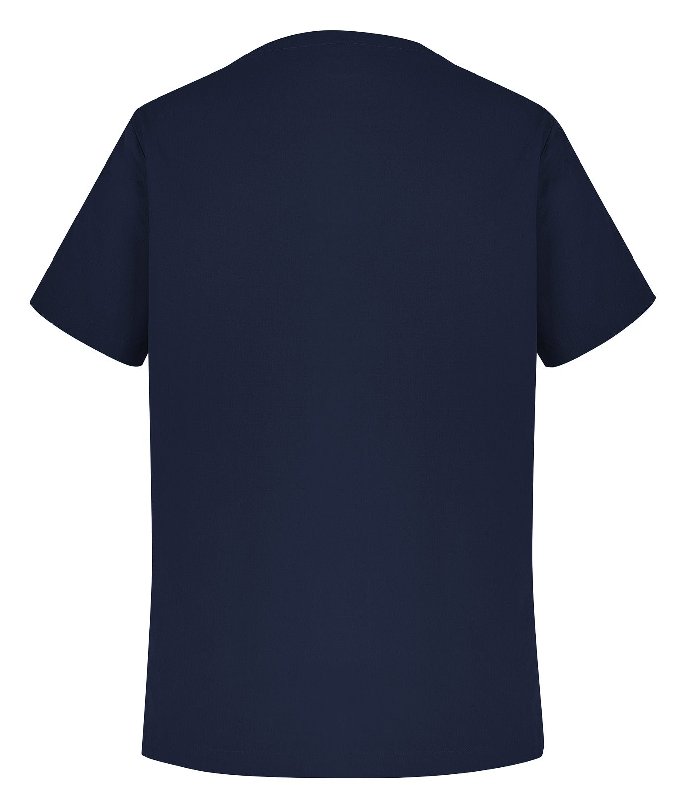 Tokyo Mens Scrub Top Midnight Navy back view
