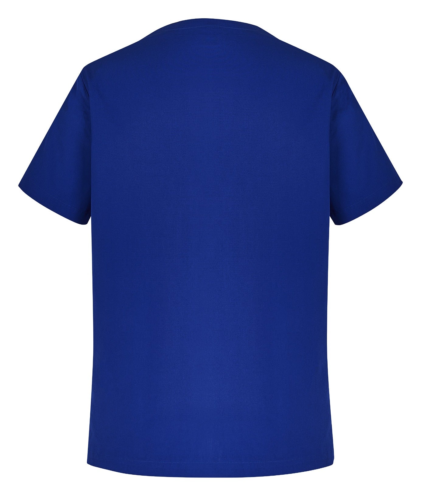 Tokyo Mens Scrub Top Royal back view