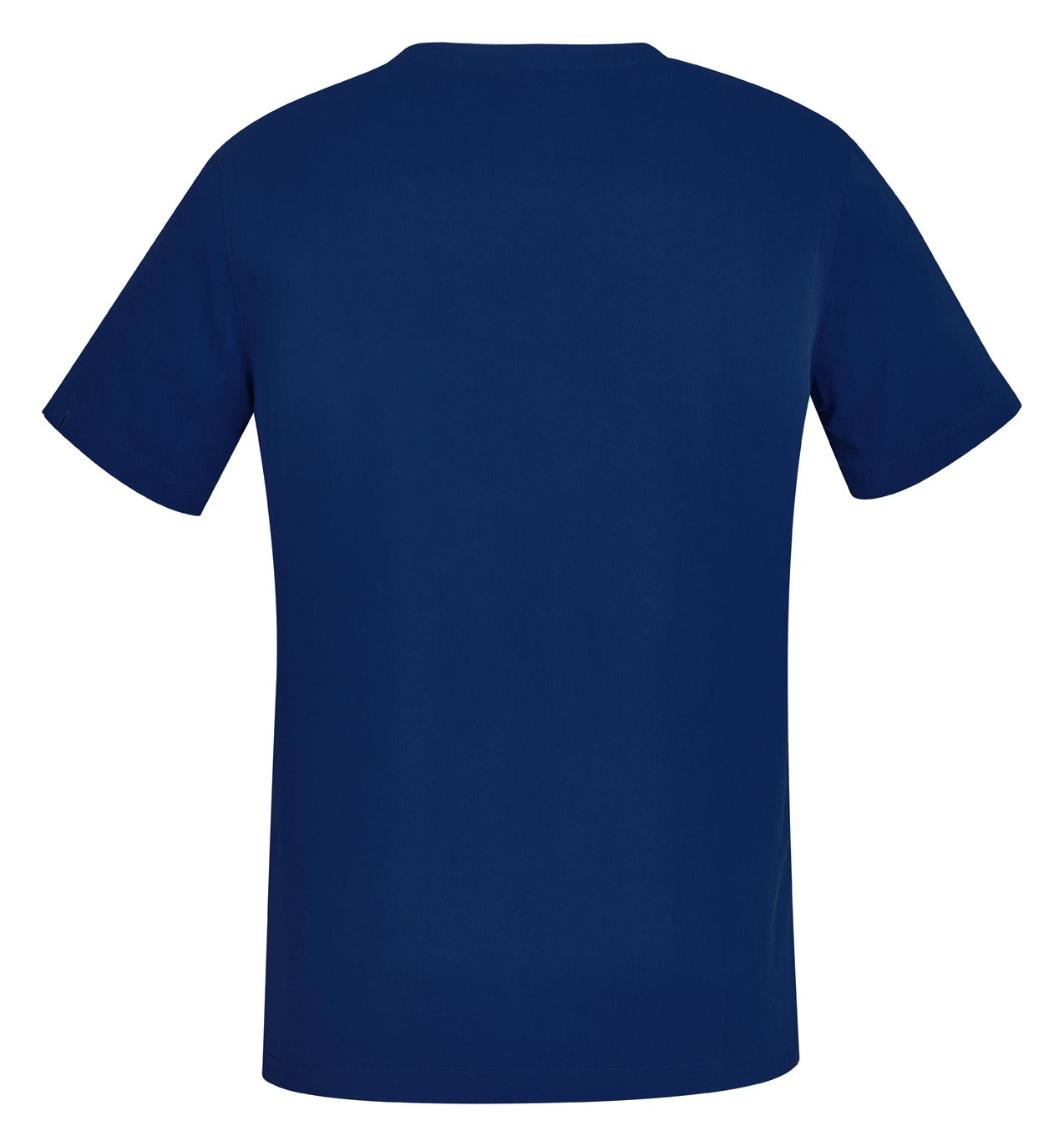 Avery Womens V-Neck Scrub Top Navy back view