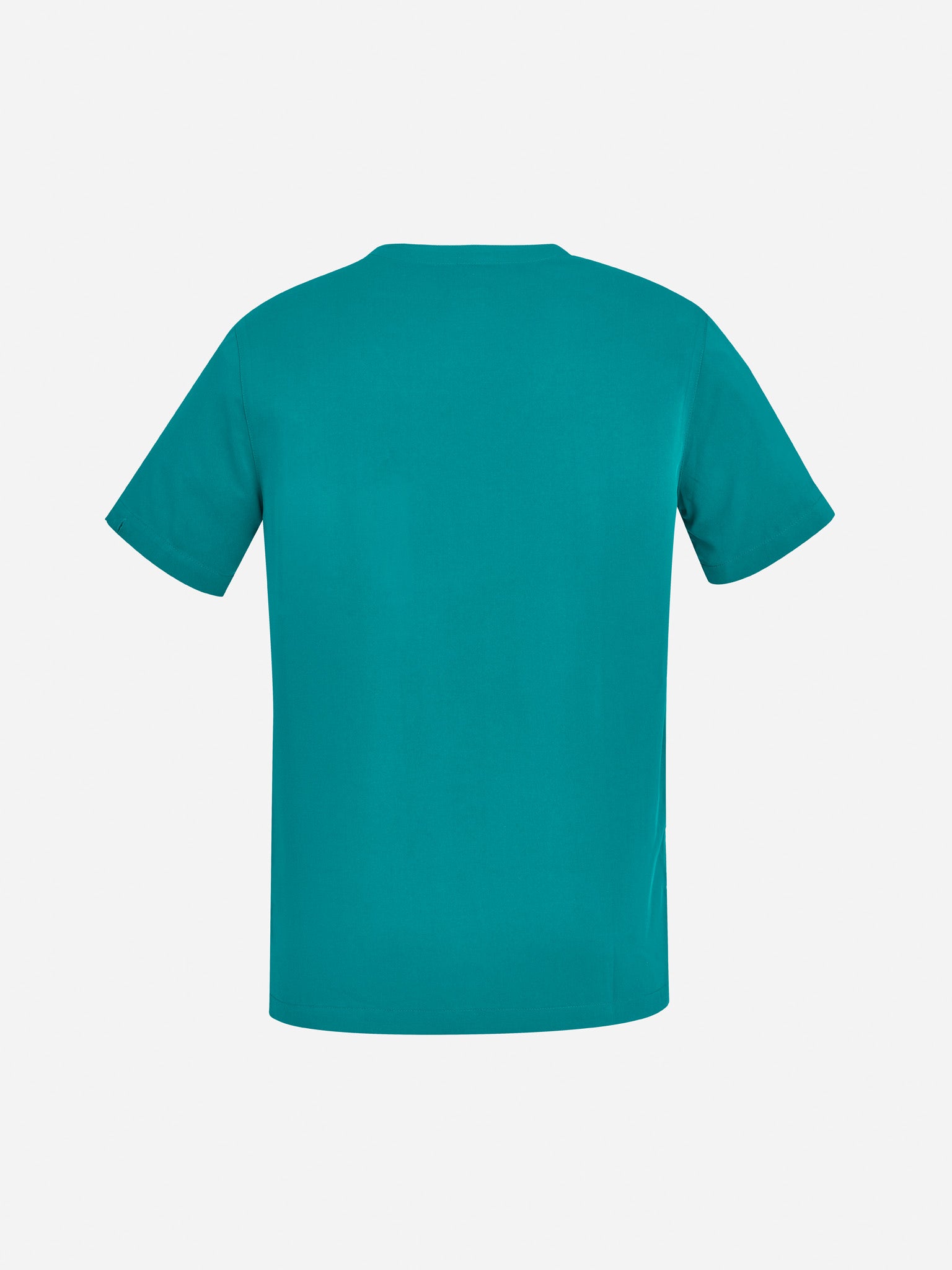 Avery Mens V-Neck Scrub Top Teal back view