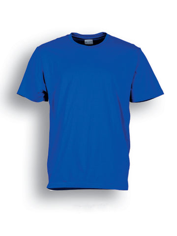 Kids Plain Cotton Tee Shirt in Royal
