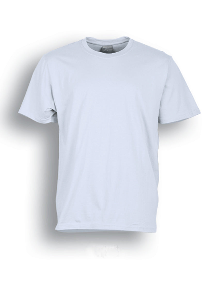 Kids Plain Cotton Tee Shirt in White