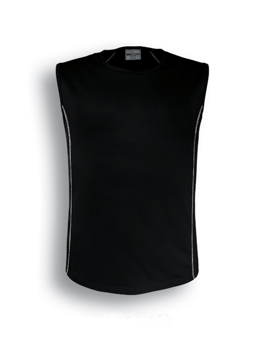 Stitch Featured Essentials - Mens Stitch Body Tank in Black/White