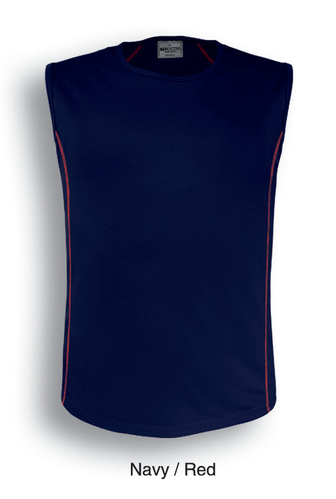 Stitch Featured Essentials - Mens Stitch Body Tank in Navy/Red