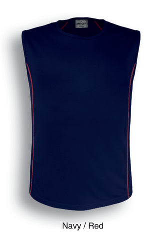 Stitch Featured Essentials - Mens Stitch Body Tank in Navy/Red