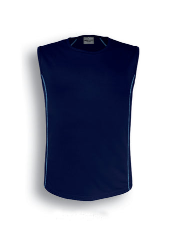 Stitch Featured Essentials - Mens Stitch Body Tank in Navy/Sky Blue