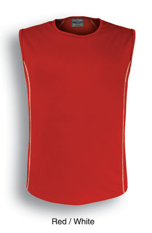 Stitch Featured Essentials - Mens Stitch Body Tank in Red/White