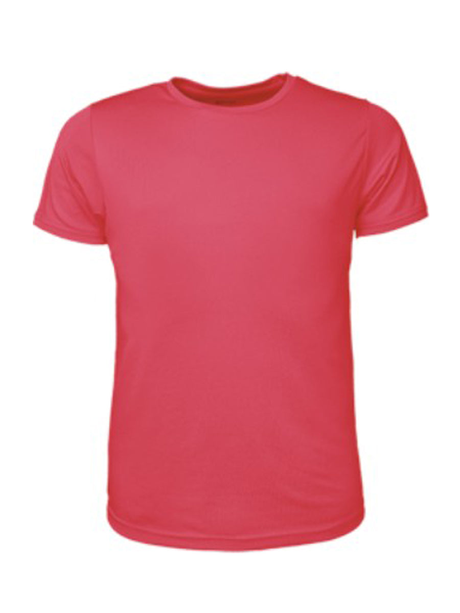 Kids Brushed Tee Shirt in Magenta