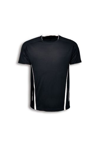 Kids Elite Sports Tee in Black/White