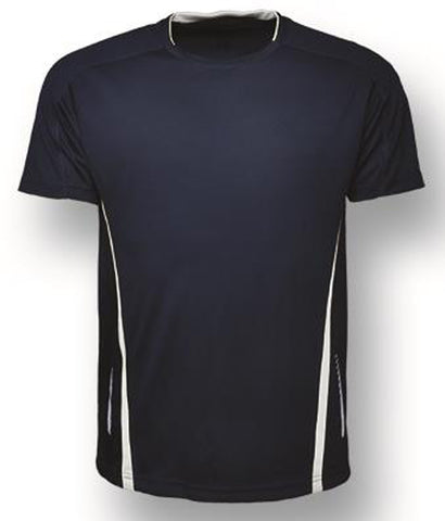 Kids Elite Sports Tee in Navy/White