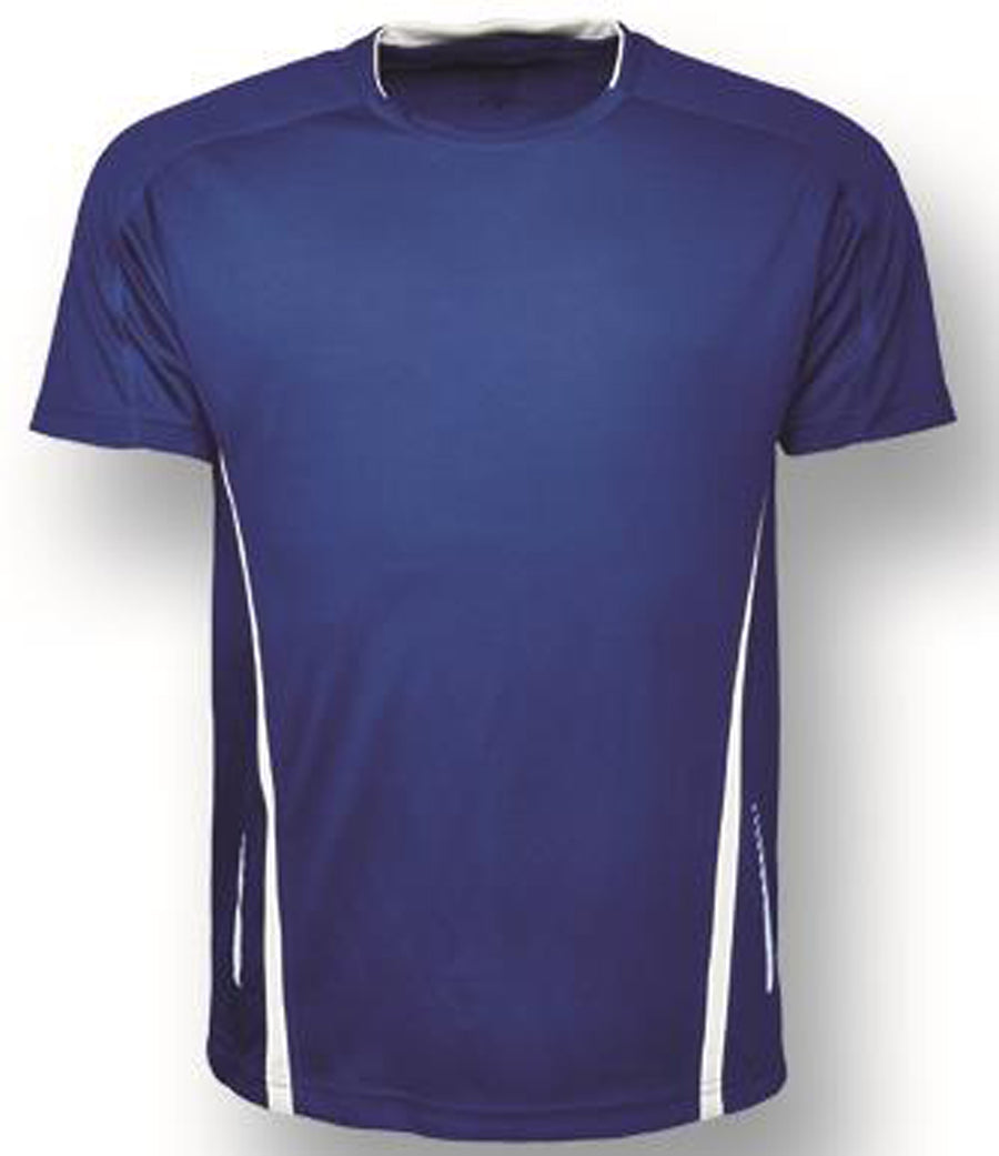 Kids Elite Sports Tee in Royal/White
