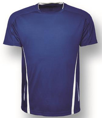 Kids Elite Sports Tee in Royal/White