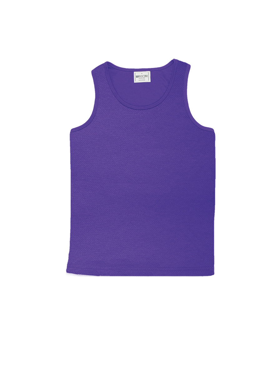 Unisex Adults Breezeway Micromesh Singlet in Purple