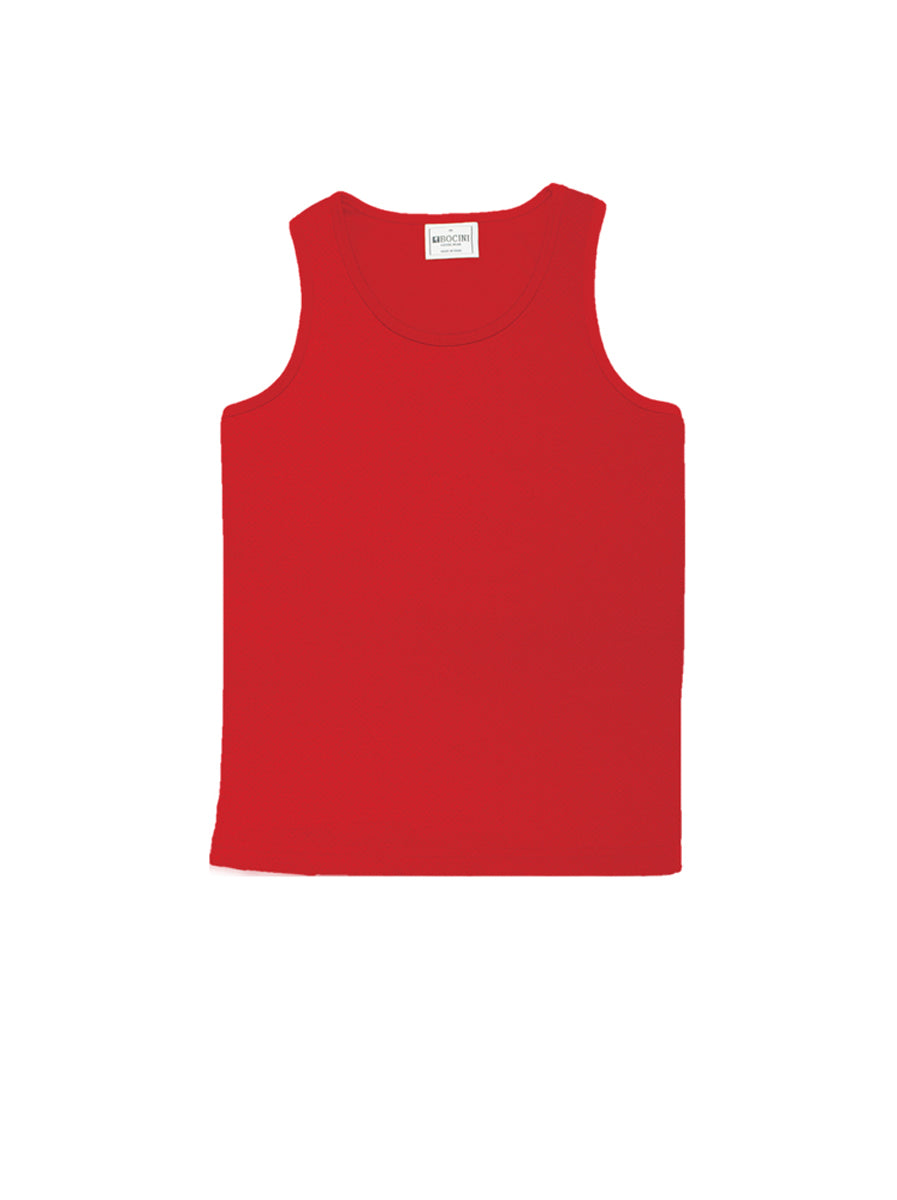 Unisex Adults Breezeway Micromesh Singlet in Red