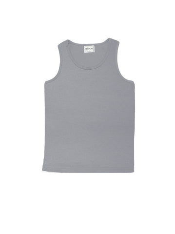 Kids Breezeway Micromesh Singlet in Grey