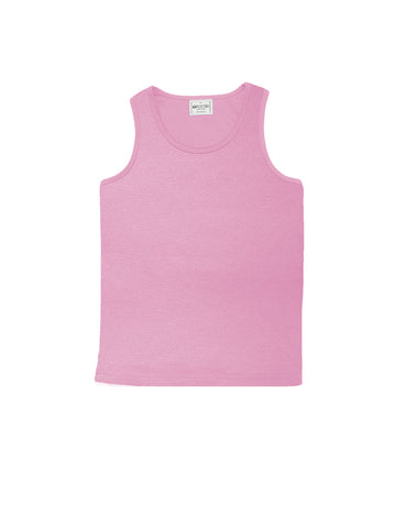 Kids Breezeway Micromesh Singlet in Pink