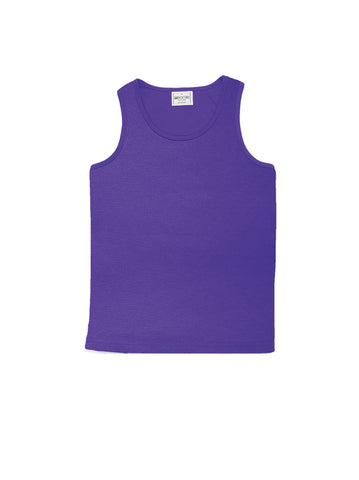 Kids Breezeway Micromesh Singlet in Purple