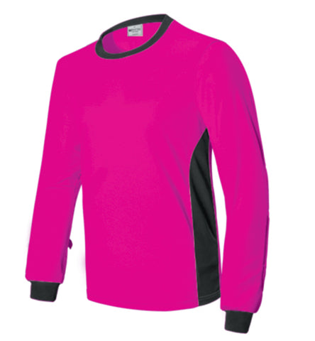 Goal Keeper Jersey in Magenta/Black
