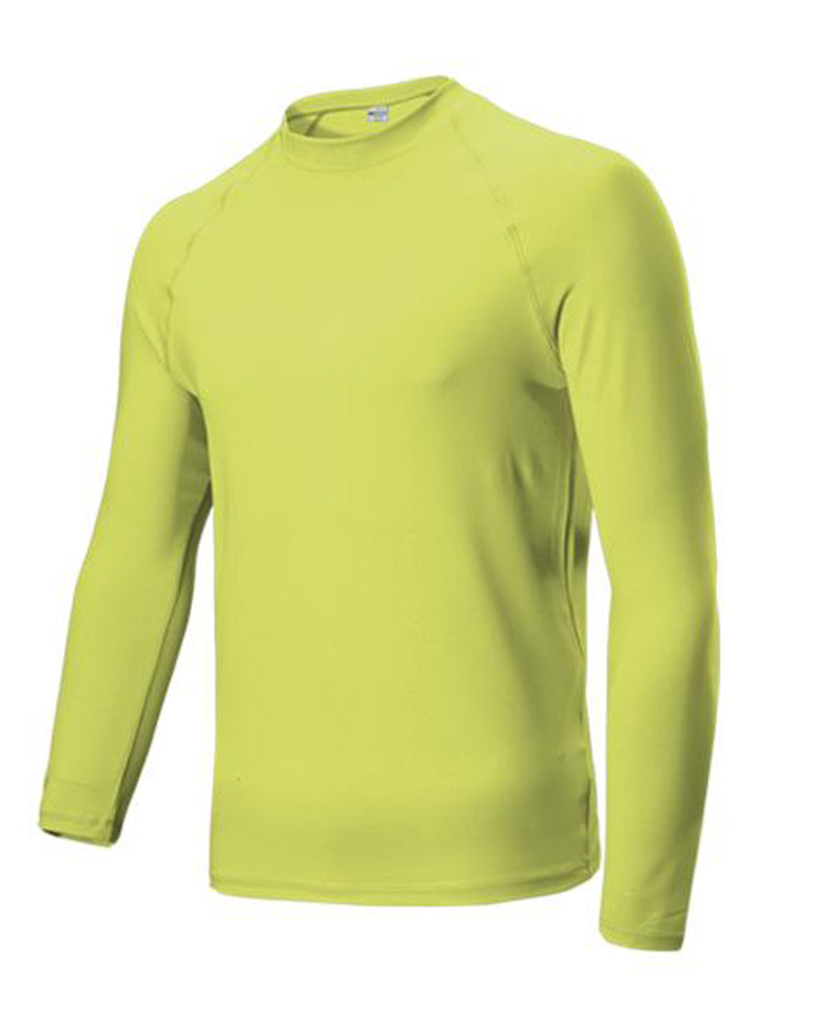 Ladies Rashie in Fluoro Yellow