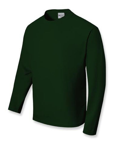 Unisex Adults Sun Smart L/S Tee Shirt in Bottle Green
