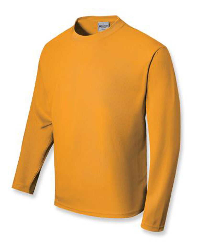 Unisex Adults Sun Smart L/S Tee Shirt in Gold