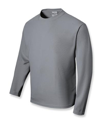 Unisex Adults Sun Smart L/S Tee Shirt in Grey