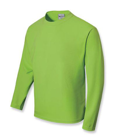 Unisex Adults Sun Smart L/S Tee Shirt in Lime