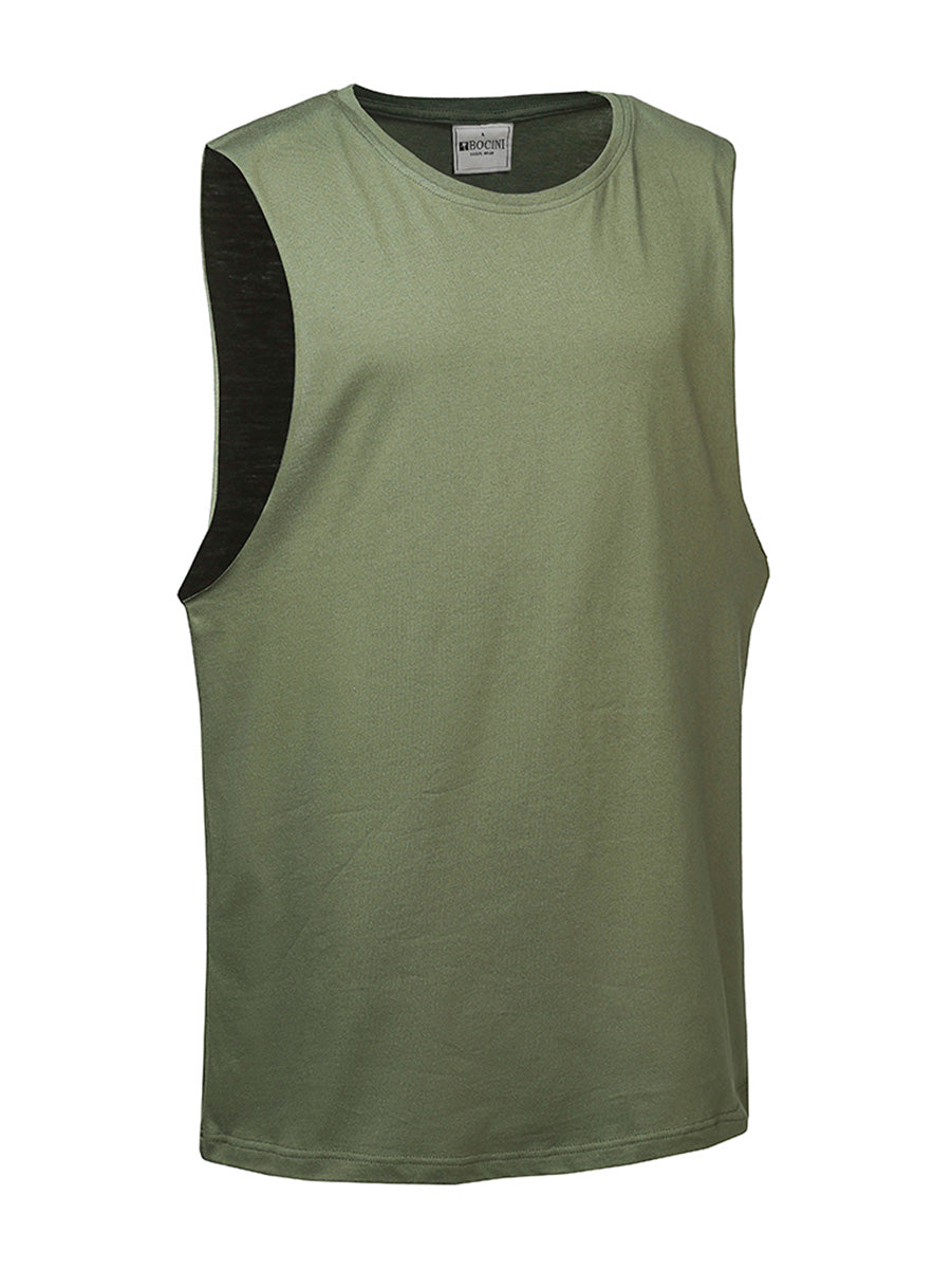 Unisex Tank in Olive