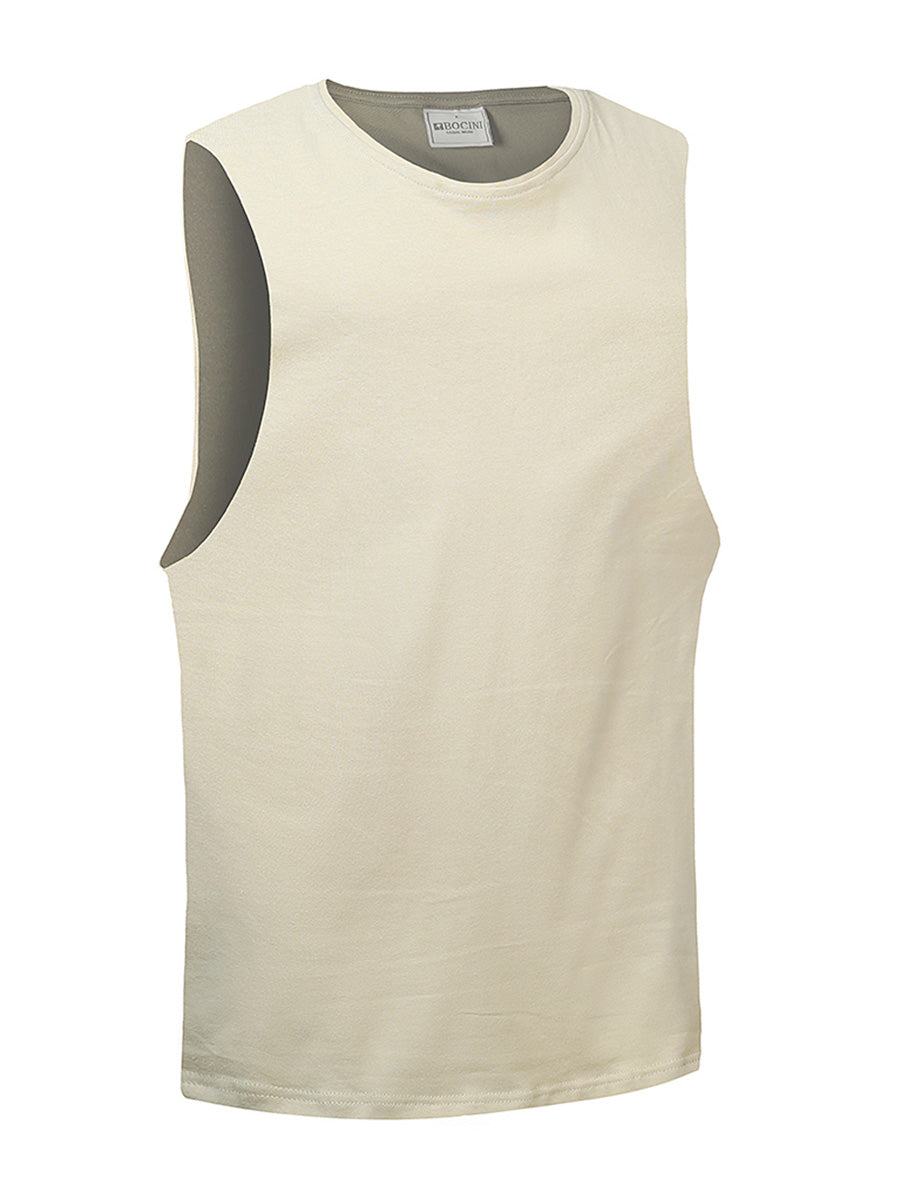 Unisex Tank in Sand