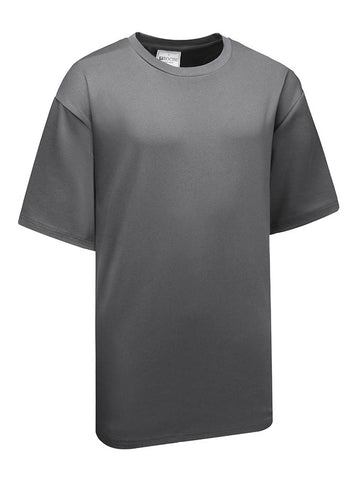 Oversized Tee in Charcoal