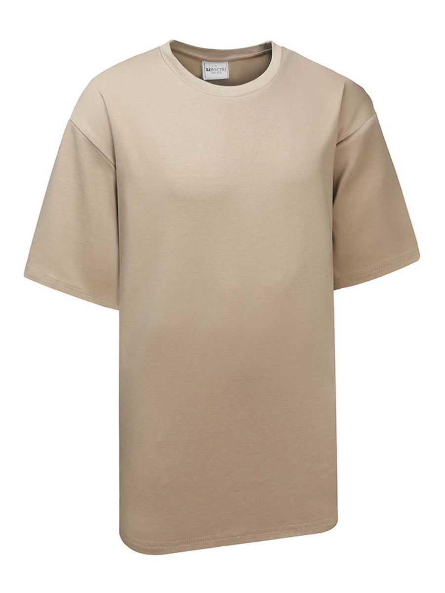 Oversized Tee in Stone