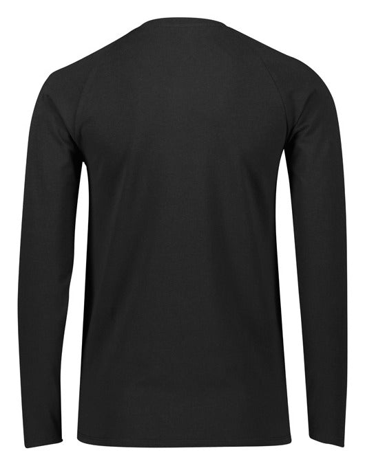 Performance Womens Long Sleeve Tee Black back view