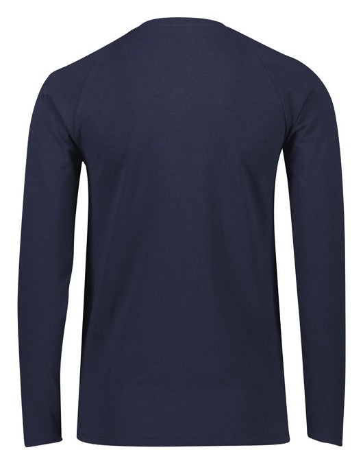 Performance Womens Long Sleeve Tee Midnight Navy back view