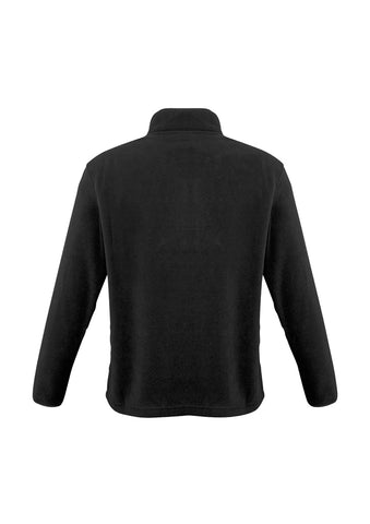 Trinity Mens Fleece Black back view