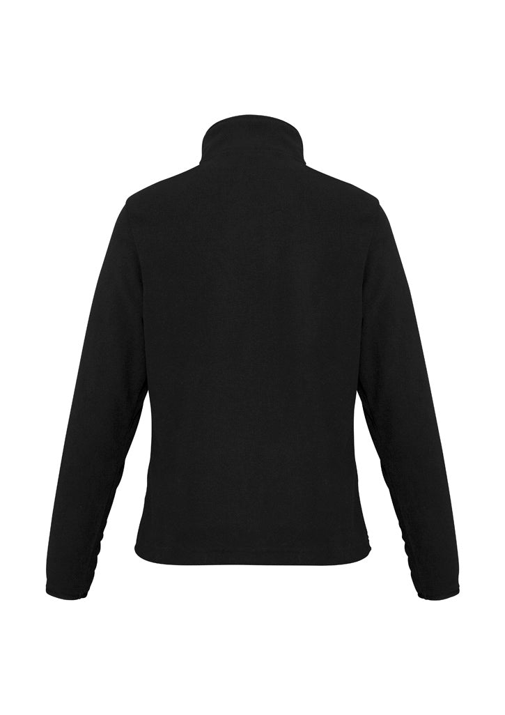 Trinity Womens Fleece Black back view