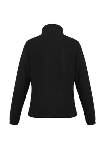 Trinity Womens Fleece Black back view