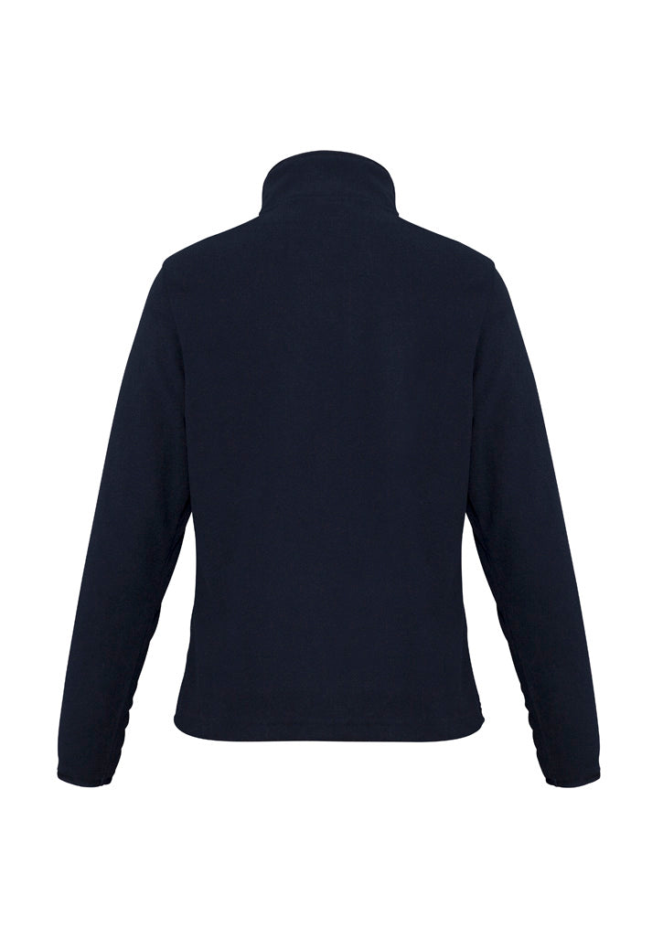 Trinity Womens Fleece Navy back view
