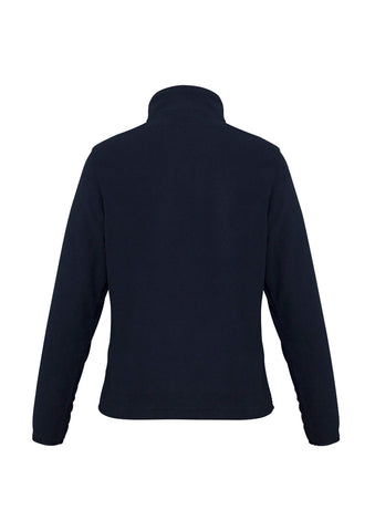 Trinity Womens Fleece Navy back view