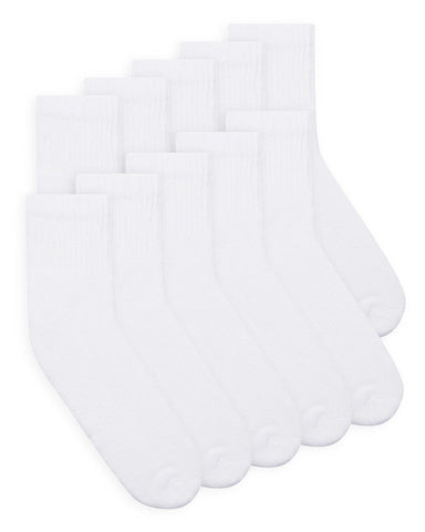 GBM0012 Gildan Ankle Sock (10 Pack) - Black-3