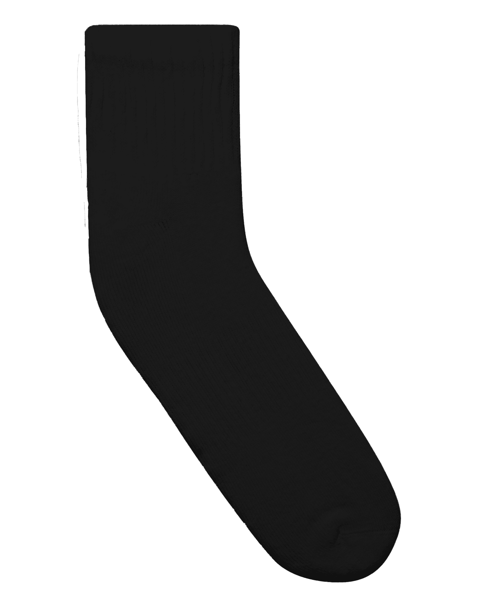 GBM0012 Gildan Ankle Sock (10 Pack) - Black-2