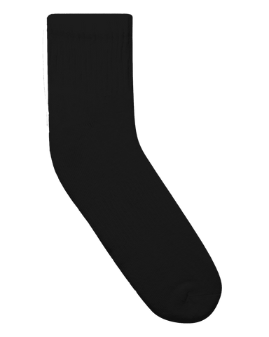 GBM0012 Gildan Ankle Sock (10 Pack) - Black-2